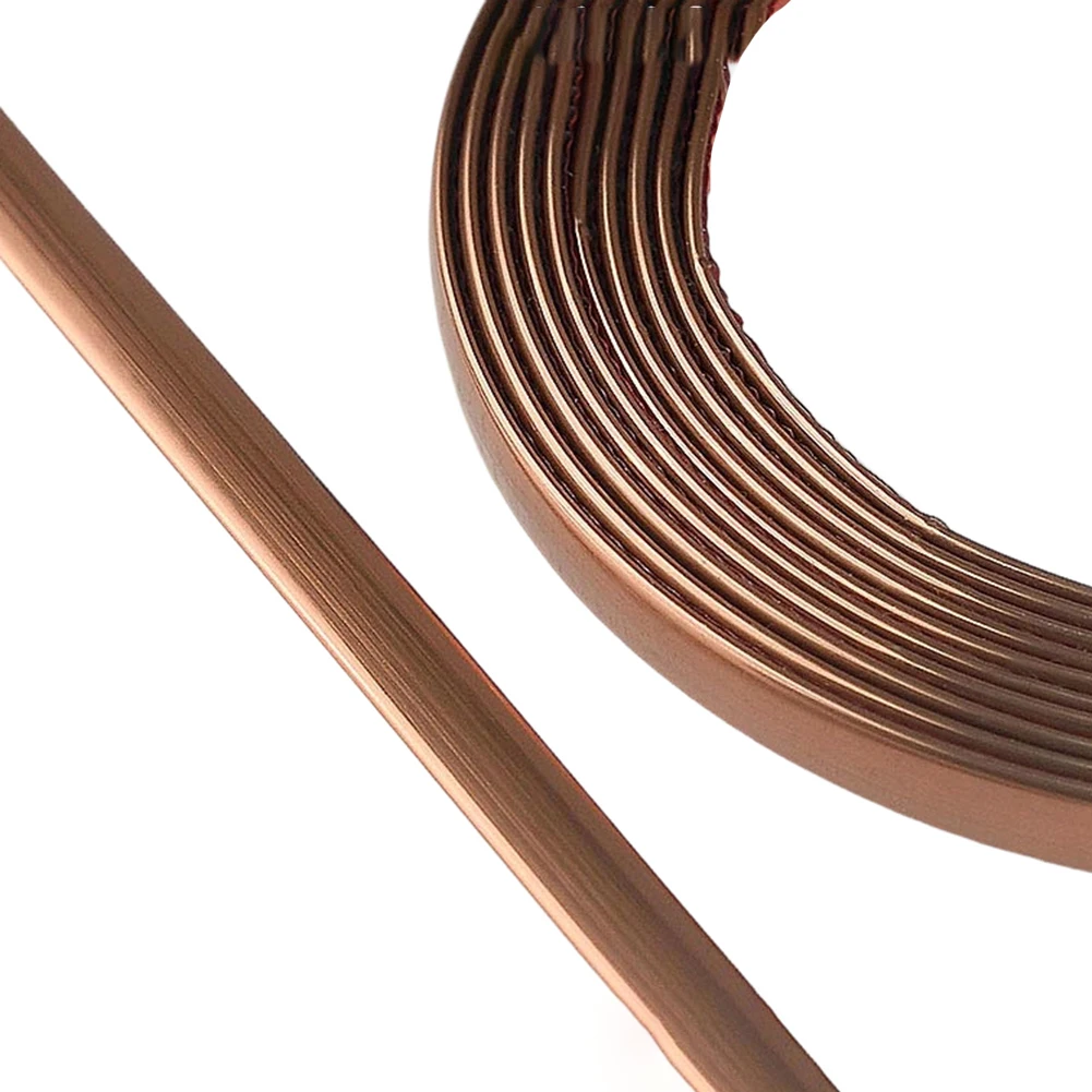 10m PVC Decoration Line Self-Adhesive Trim Molding Golden Strip Furniture Border Ceiling Edge Strip Stickers Home Decor