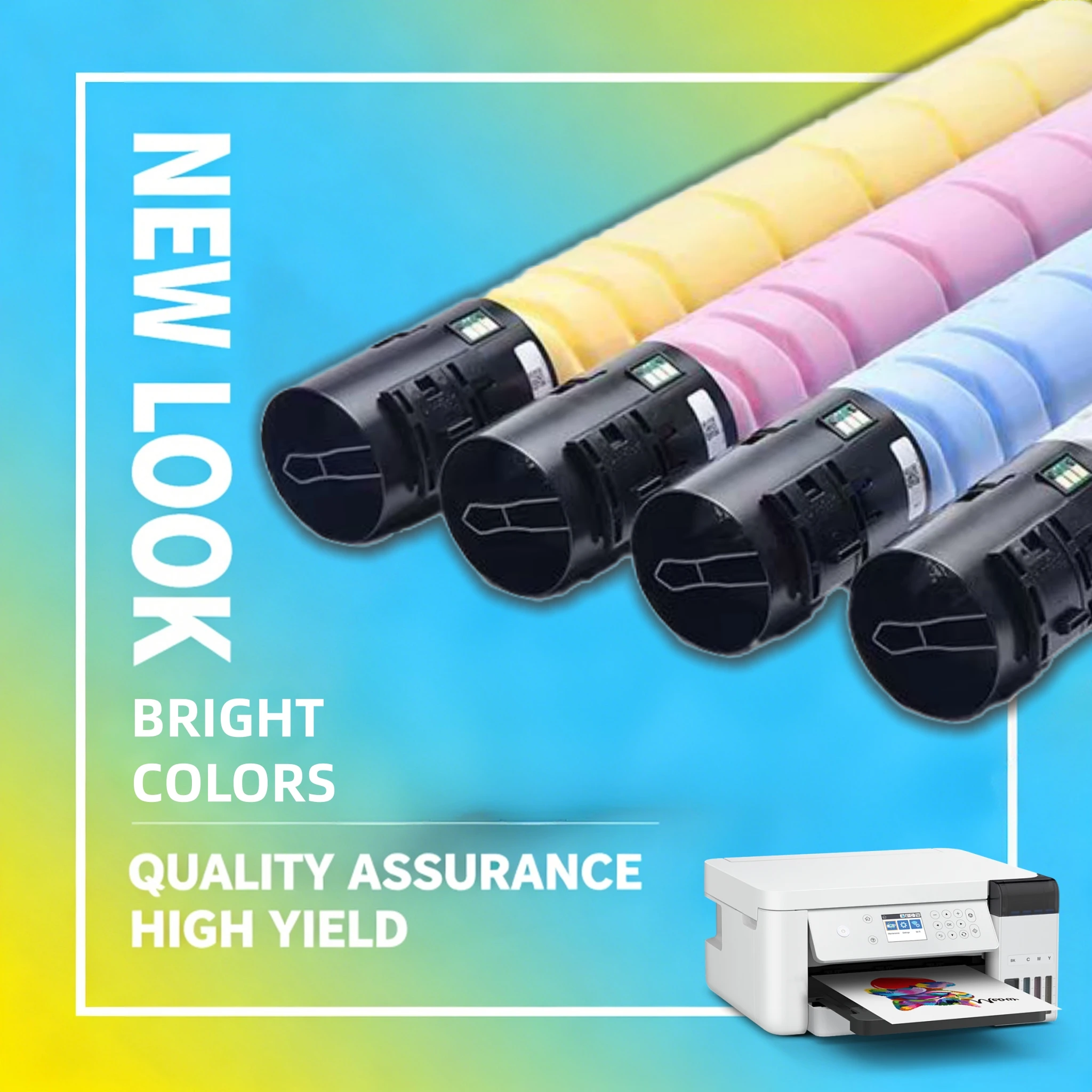 

4-цветный тонер-картридж, совместимый с TN328 для Konica Minolta Bizhub C250i C300i, тонер-картридж для лазерного принтера