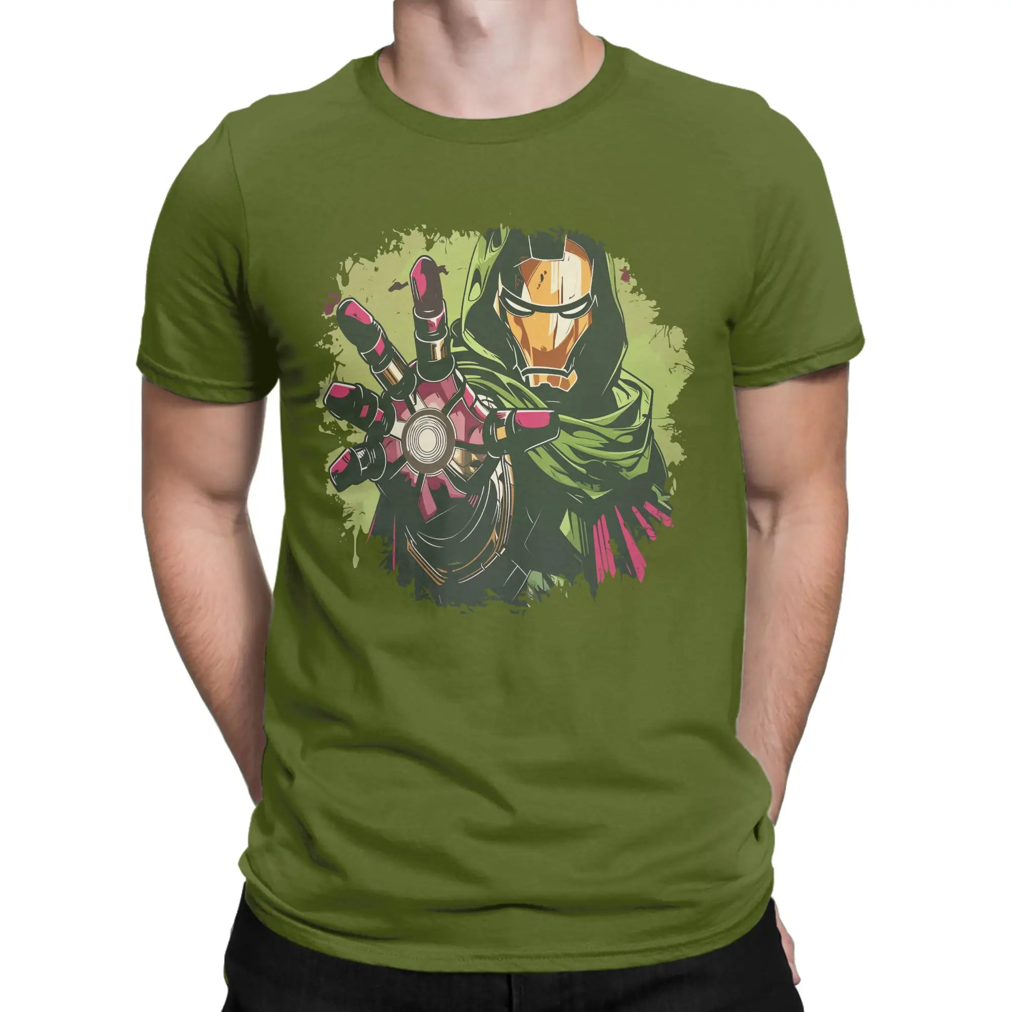 Dr Dooms Comics T Shirt  Trending T Shirts Short Sleeve Y2K Casual Tops Summer Cotton Oversize Top Tees