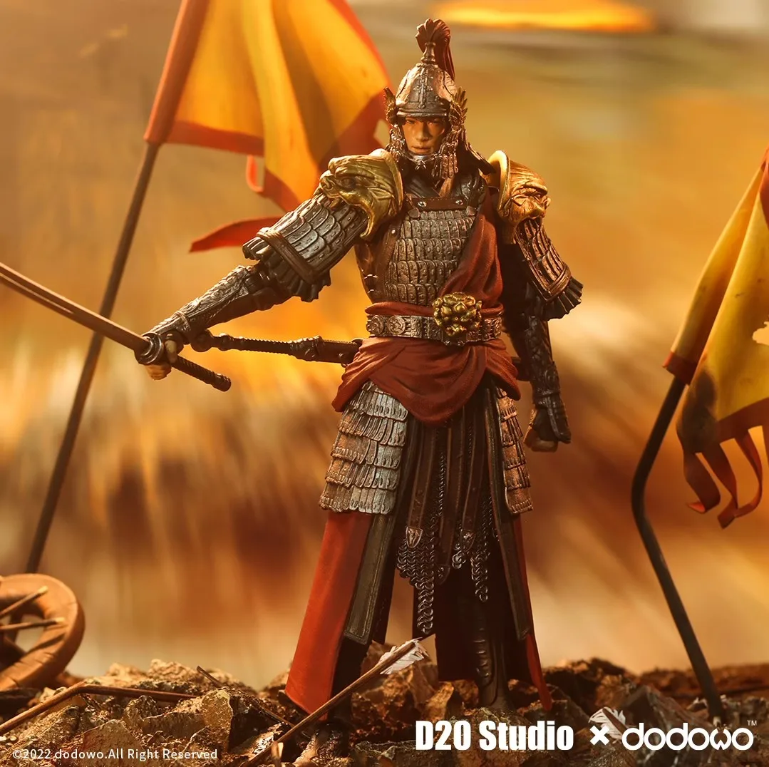 D20 Studio X Dodowo 1/12 Soldier Imperial Chinese Swordsmen 6'' Action Figure Model Toy In Stock