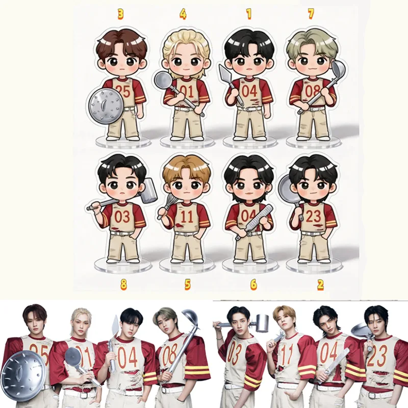 

Акриловая подвеска Kpop Stray Kids SKZOO с Хёнджином, Феликсом, Бан Чансуном, Мином, высотой 6 см, LP015