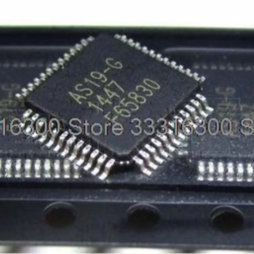 10PCS New AS19-G  AS19-H1G  QFP48 LCD logic chip IC