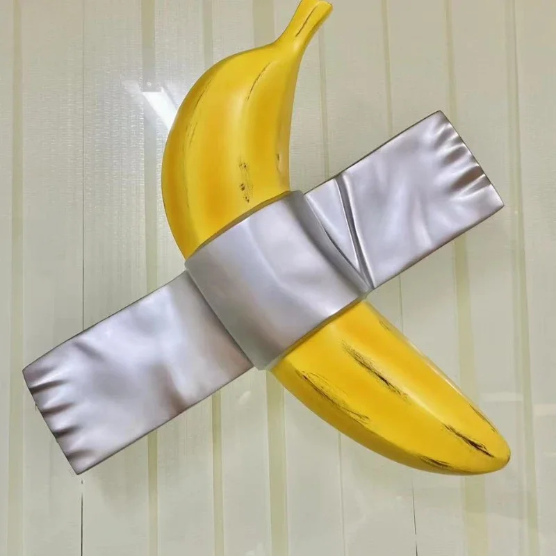 

Million banana funny artwork wall three-dimensional bar milk tea shop office club