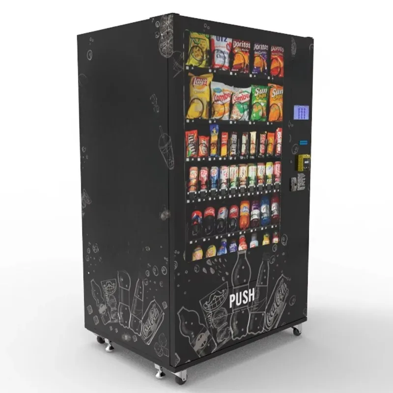 Customized All in One Vending Solution Germany Factory Free Automatic Machine for Drinks Snacks Cigarettes