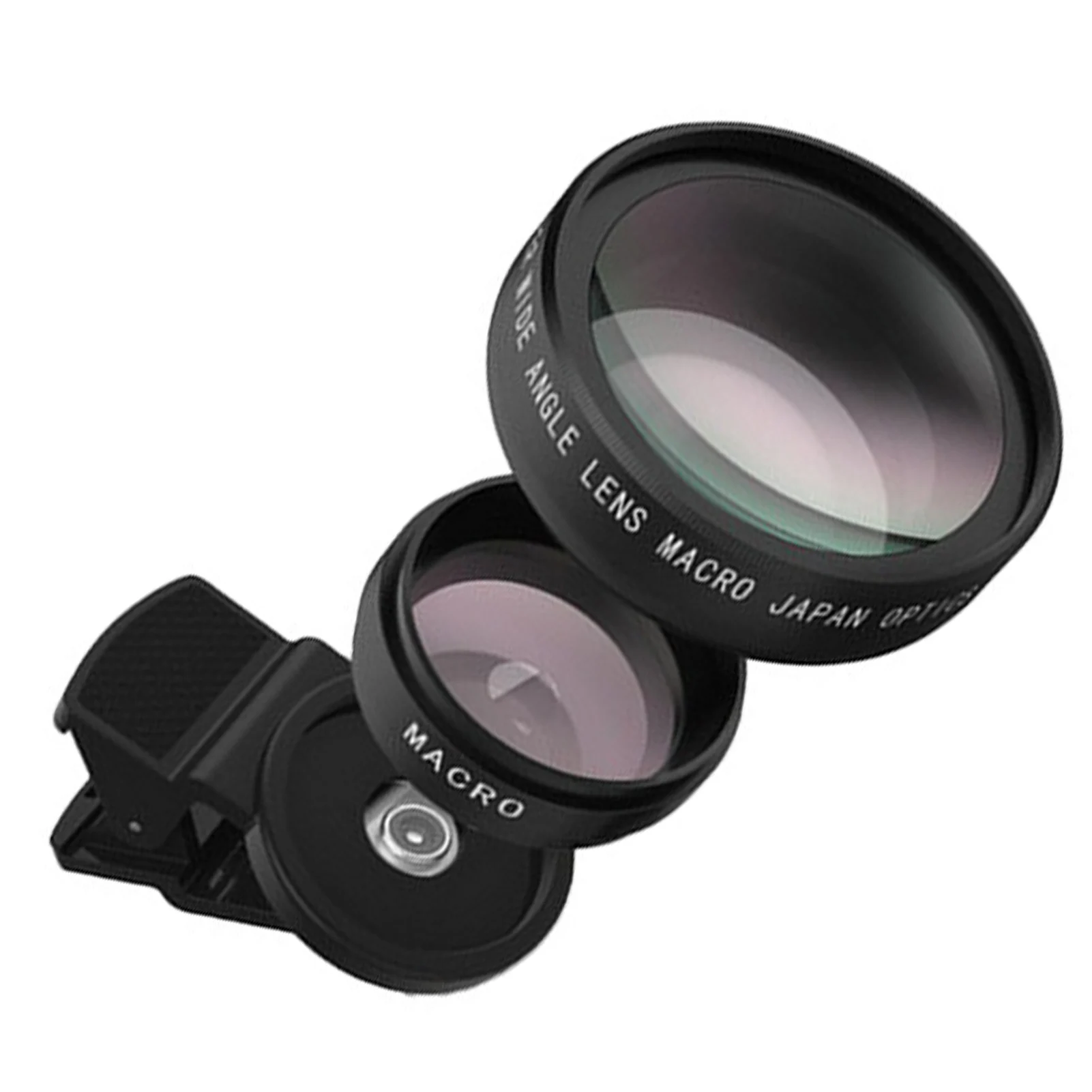 Universal Clip-On Phone Lens 2 In 1 Clip-on Lens Kit For Vlogging