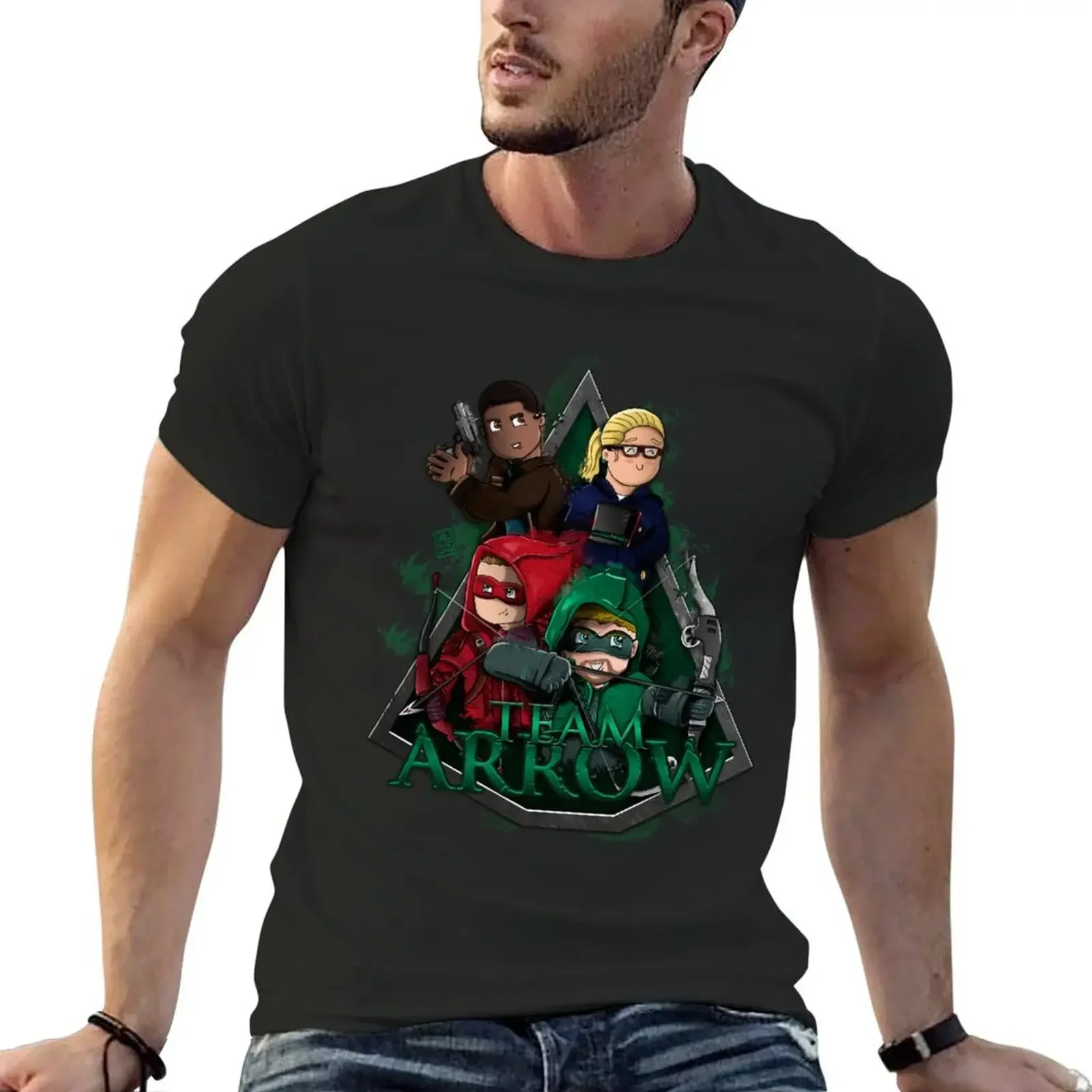 

Team Arrow T-Shirt cute tops custom t-shirts blanks Blouse shirts men graphic