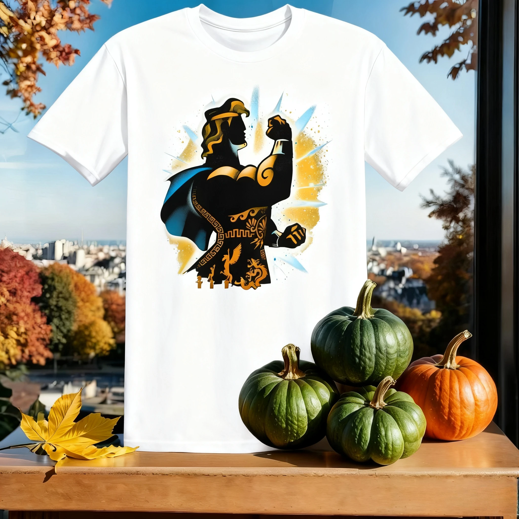 

Футболка с портретным принтом Disney Hercules, одежда для мальчиков, одинаковая одежда для мамы и дочки, одинаковые комплекты для всей семьи