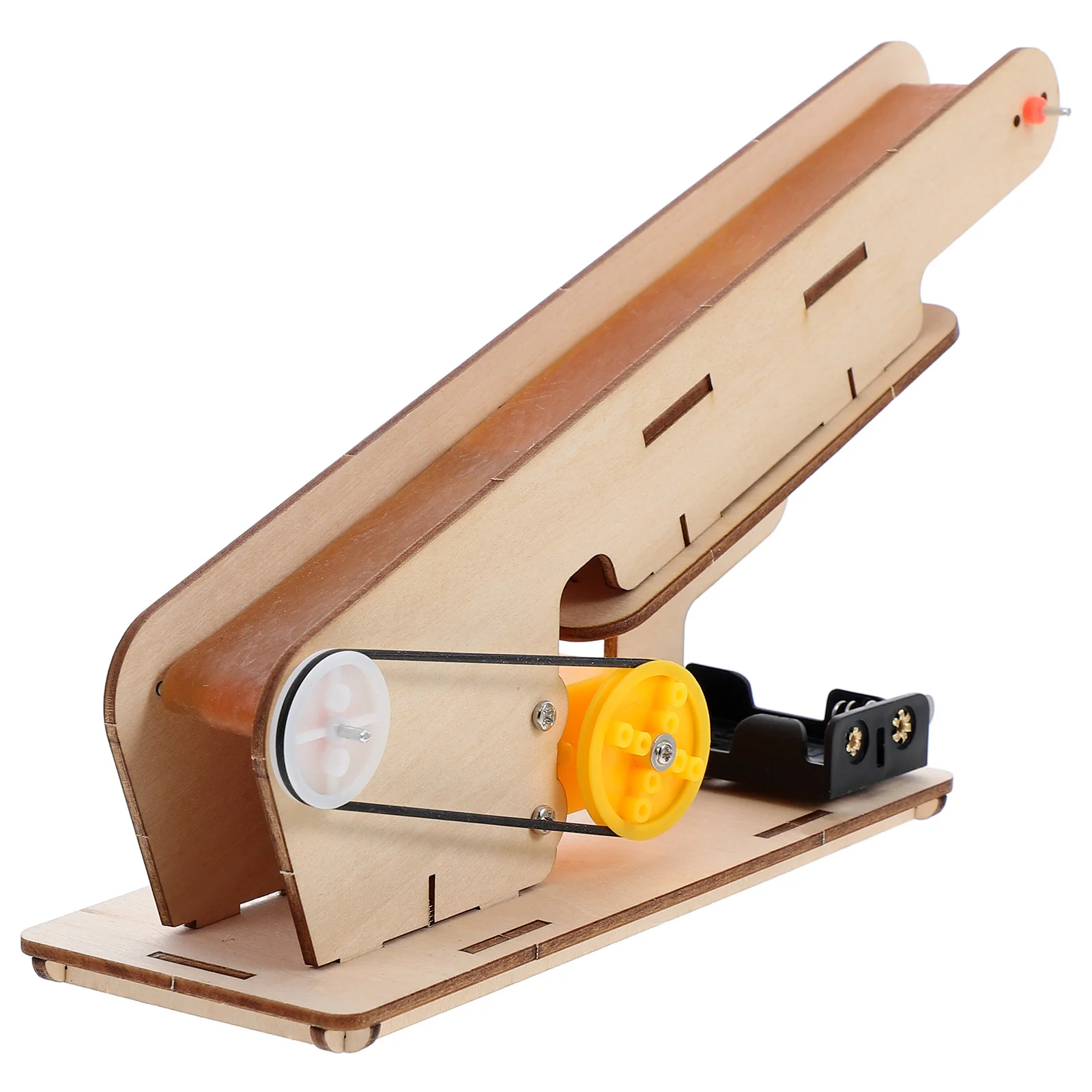 

Stem Electric Conveyor Belt Kit for Children DIY Science Experiment Educational Building Set Hands on Learning Activity for Kids