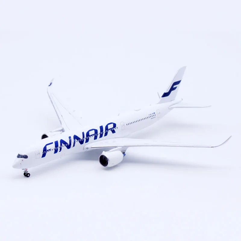 XX40AnthAlloy Collection Avion Cadeau JC Ailes 1:400 Finnair Airbus A350-900XWB Moulé Sous Pression Avion Jet Modèle OH-LWS avec Support