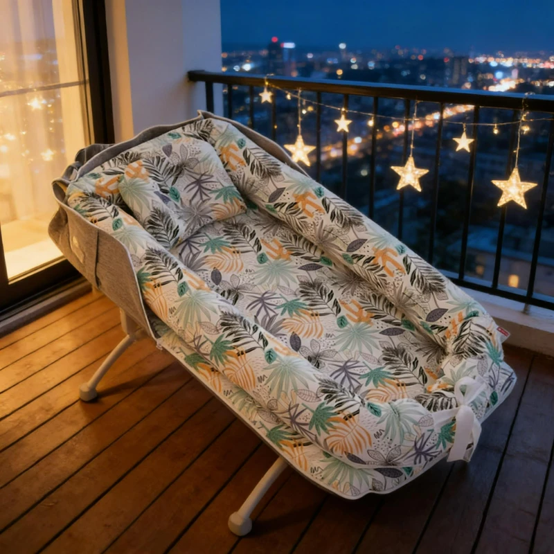 

Новая складная переносная кроватка-кокон 2026 года для младенцев, сумка-кенгуру для путешествий