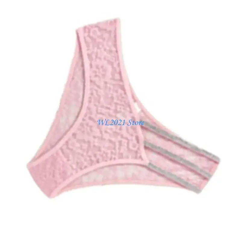 

G5GC Sheer Floral Lace Women Panties Low Rise G-String Glitter Lingerie Panties Thong