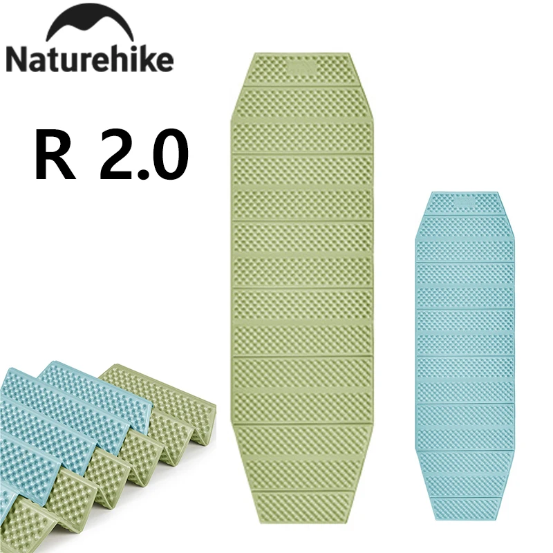 

Naturehike 2026 Troues R2.0 Lightweight Portable Folding Square Egg Nest Mat Outdoor 1.8cm Thickened Camping Fishing Picnic Mat