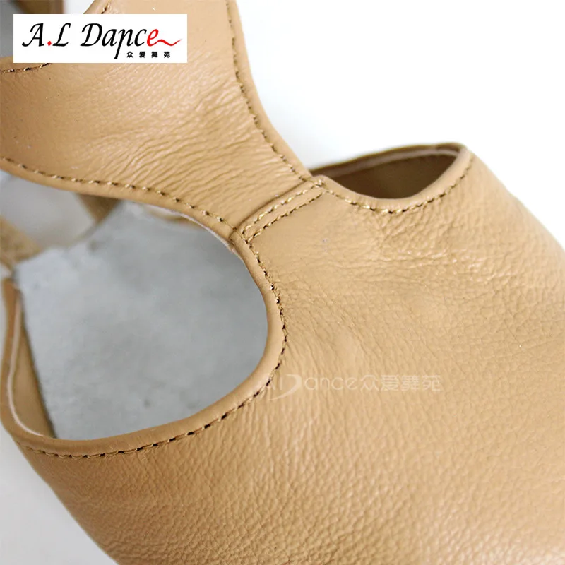 Zapatos de baile de Jazz de cuero genuino para mujer, zapatos de baile de Ballet, zapatos de baile suaves, 1 par por lote