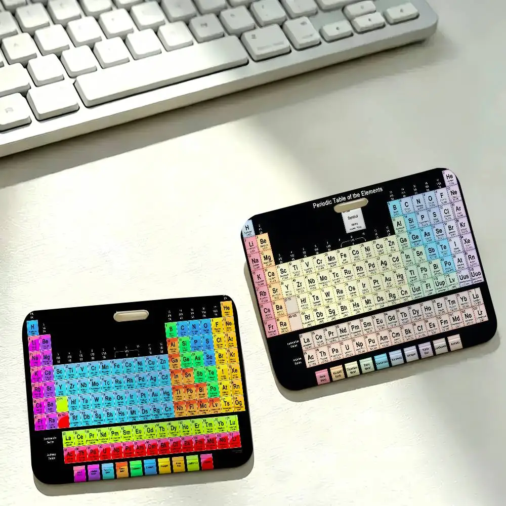 Table of Chemical Elem Badge Card Holder Student ID Case Daily Use Subway Commute Work Cover Office School Bus Protector
