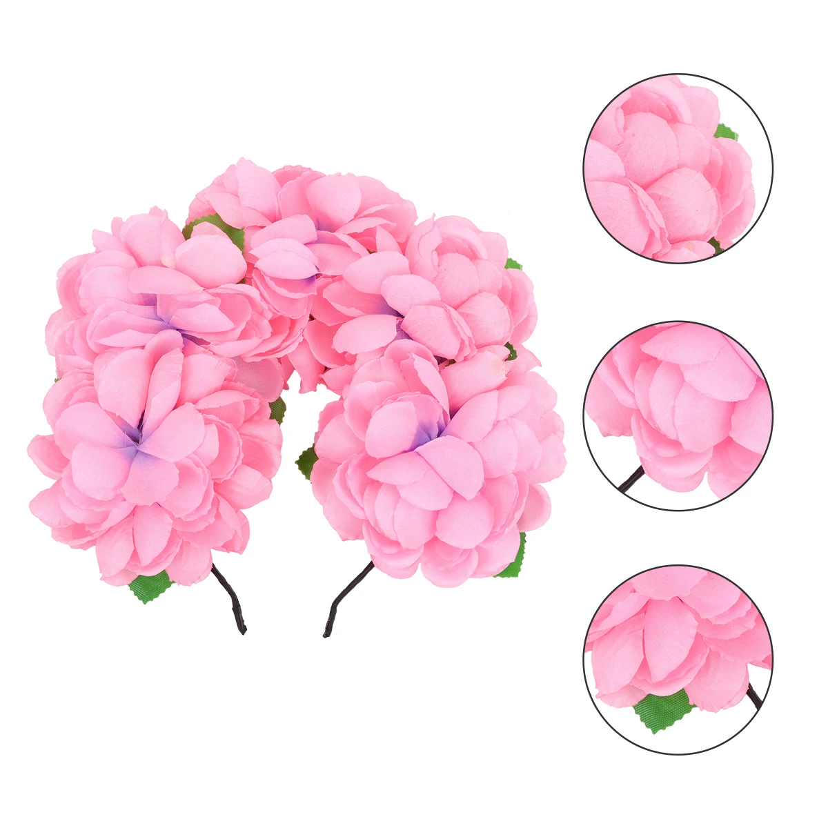 

Праздничный головной убор с цветком и розой, костюм на Хэллоуин, головной убор для вечеринки, косплей, ролевая игра