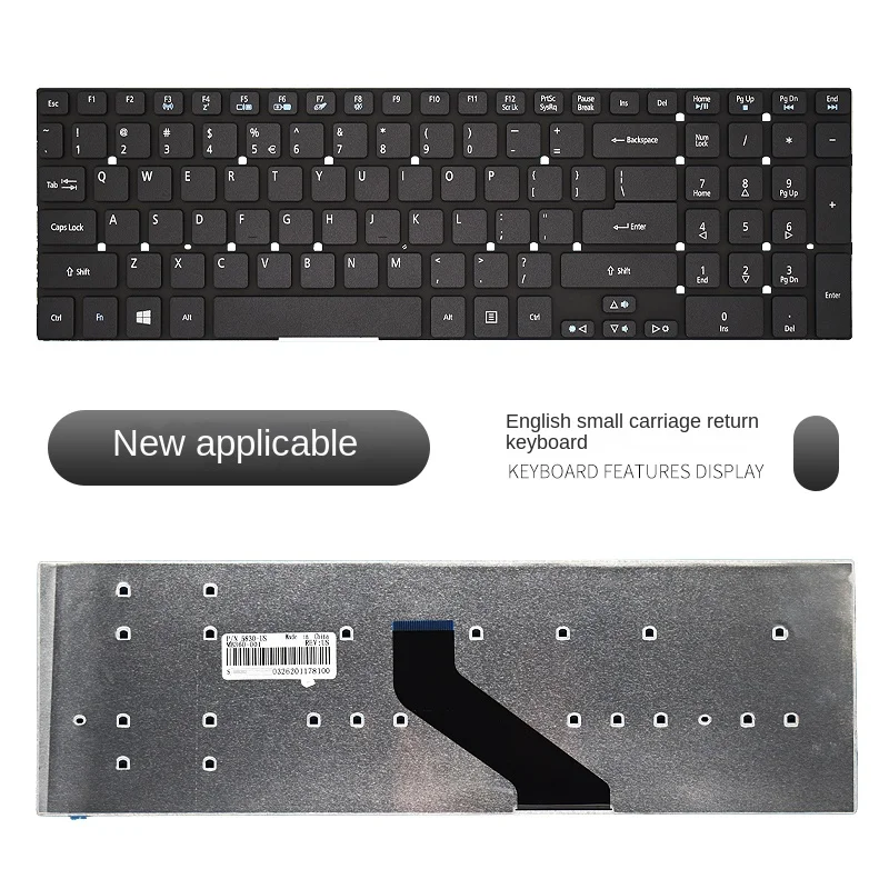 

replace Suit for Acer 5830 EX2519 5830TG 5755 V3-571G E5-572 E5-551 Laptop keyboard