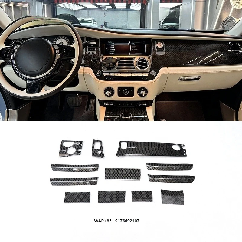 Atualize para o Kit de Acessórios de Carro em Fibra de Carbono Seca Estilo BB para o Wraith