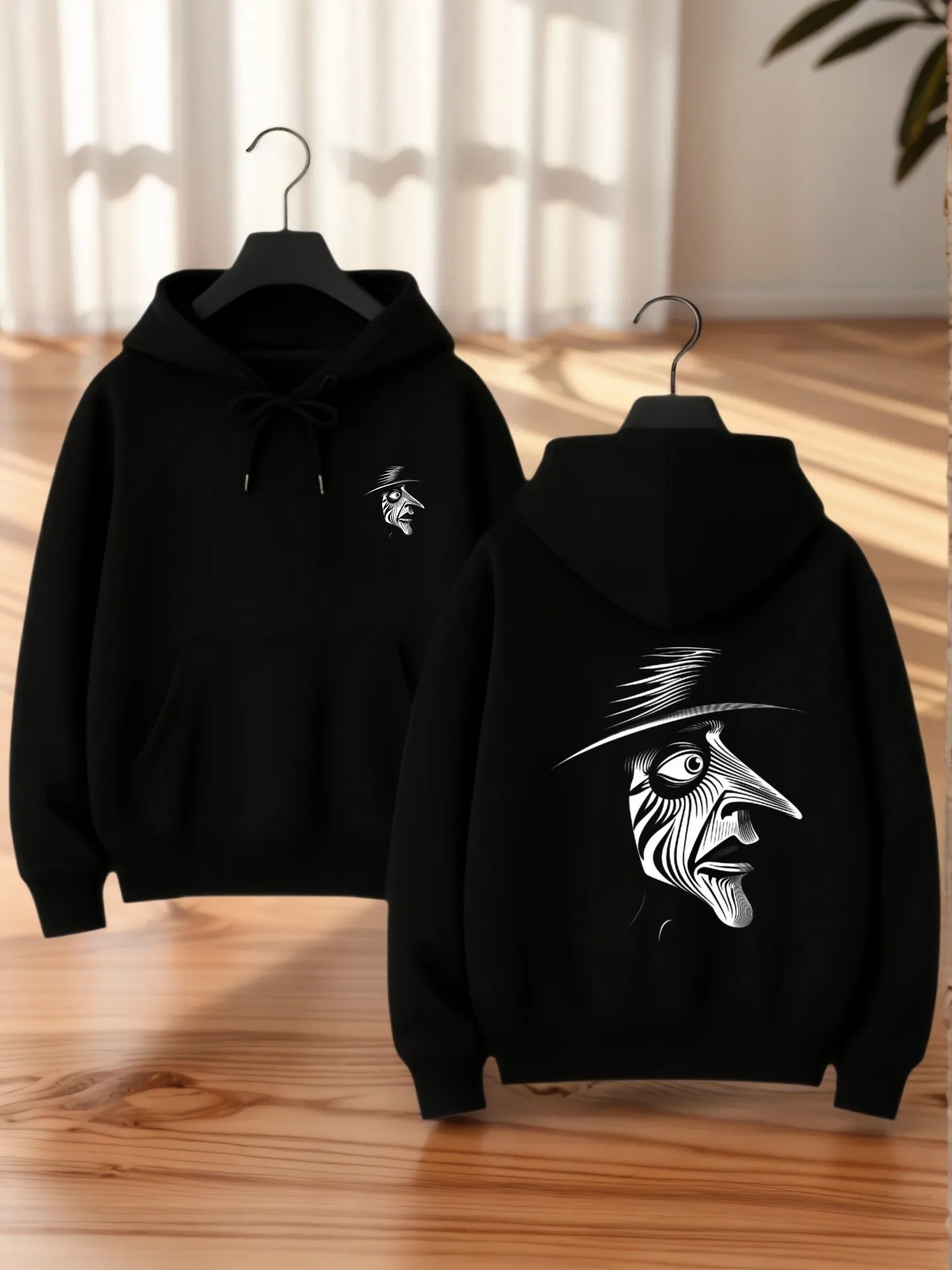 

Essential Hoodie, Letter Print, Casual Aesthetic, Soft Fabric, Casual Everyday Wear, For Teens