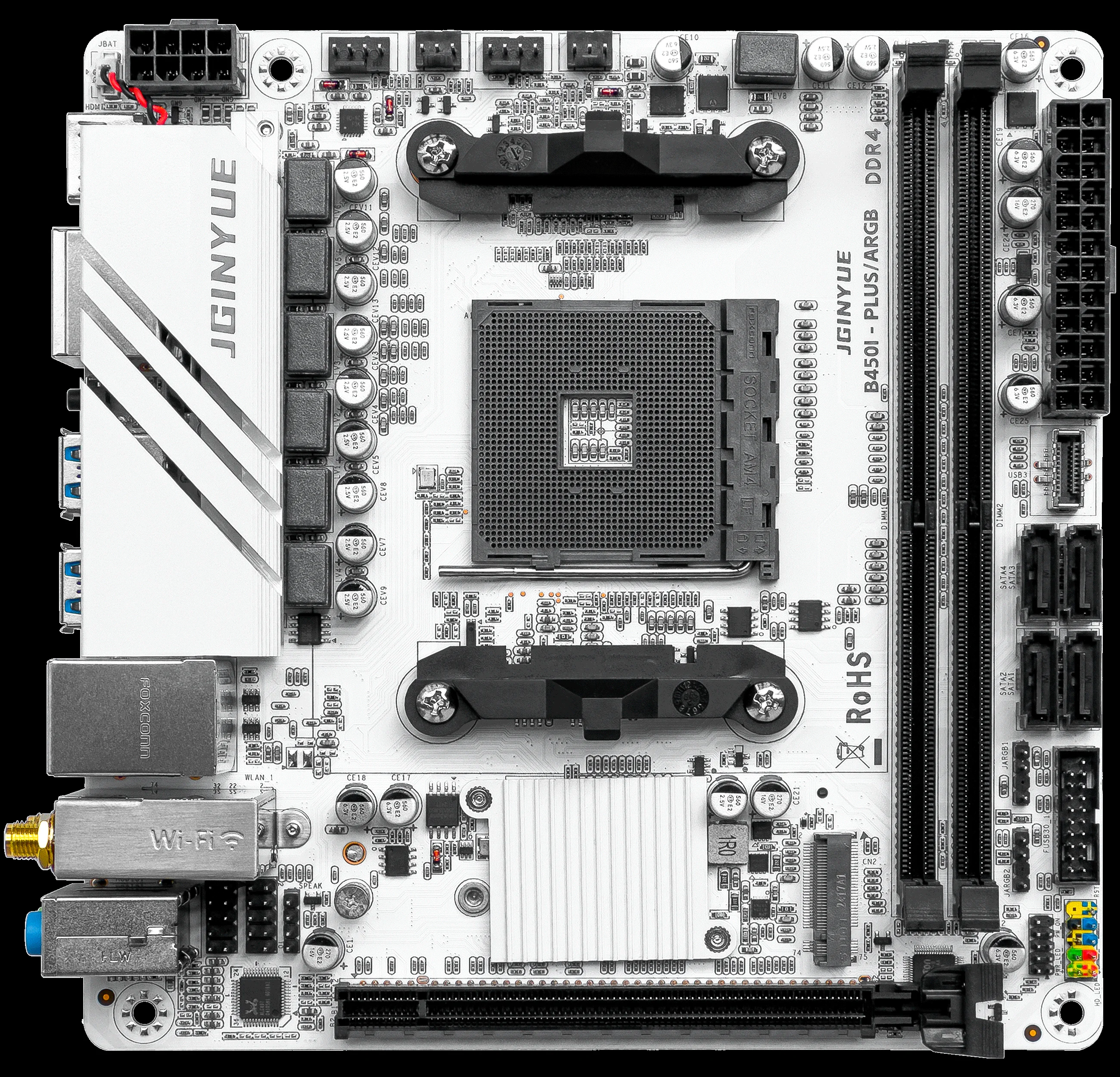 AMD Ryzen 5 3600＋B450 Gaming ITX(ジャンク品) JGINYUE B450 AM4 ITX Motherboard supports AMD Ryzen2000-5000series