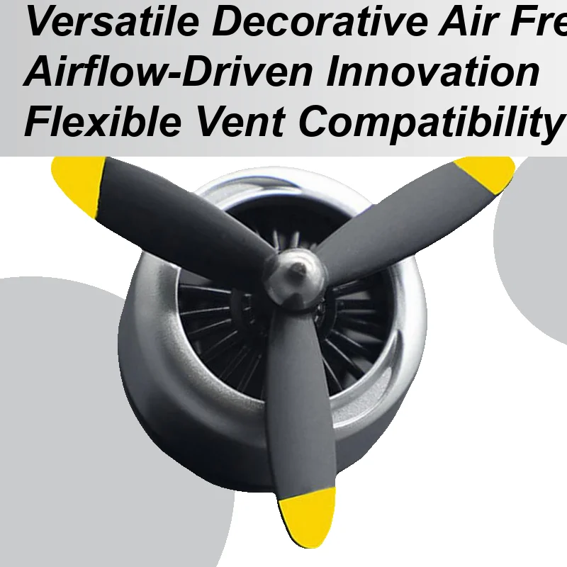 

Car Diffuser Vent Clip Propeller Aromatherapy Diffuser Vent Clip Odor Eliminator Mood Enhancer Aromatherapy Accessories For Auto