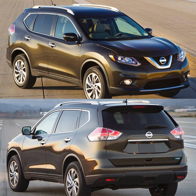 For Nissan Rogue X-Trail T32 2014 2015 2016 2017 2018 2019 Exhaust Muffler Tip Rear Tail Pipe End Trim Finisher Protector