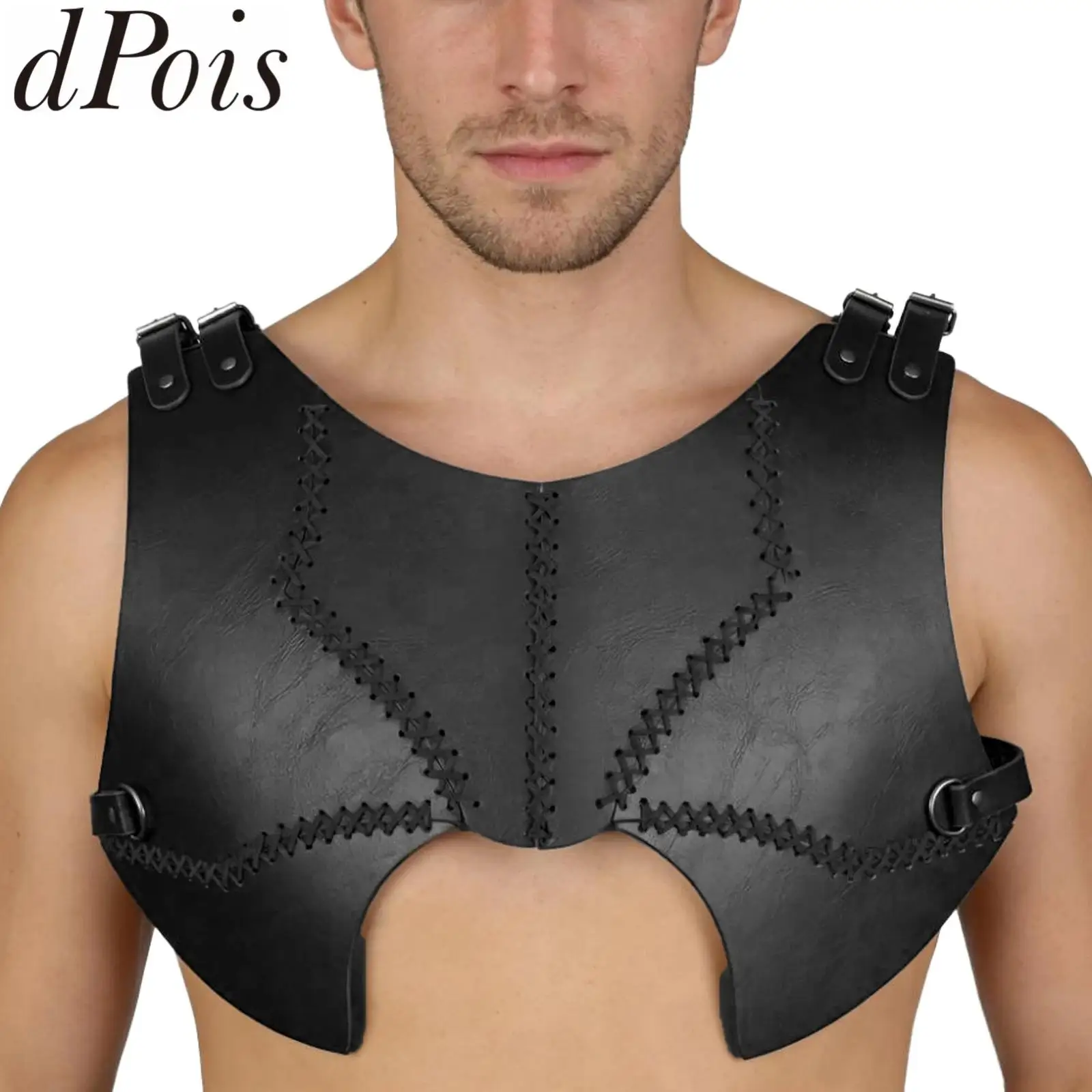 

Средневековый косплей кожаный нагрудный доспех из искусственной кожи в стиле ретро, рыцарь-лучник, бронежилет, бронежилет, бронежилет из фильма, общий воин, доспехи, костюм