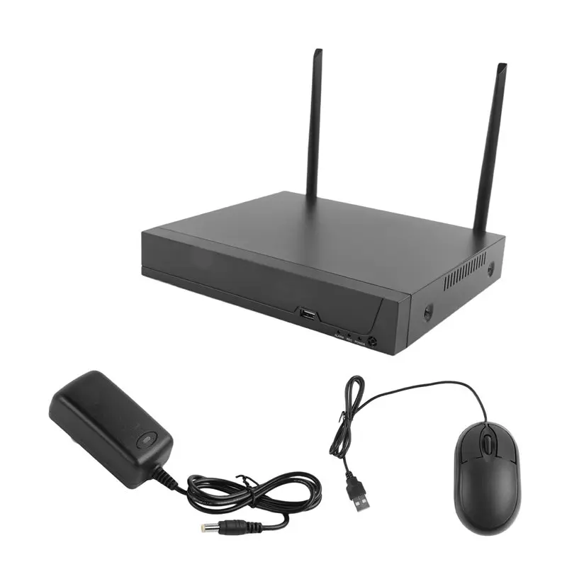 

Daily Icsee 8CH H.265 HD 5MP 4K Wireless NVR Recorder Icsee 8CH H.265 HD Recorder For ONVIF Camera US PLUG