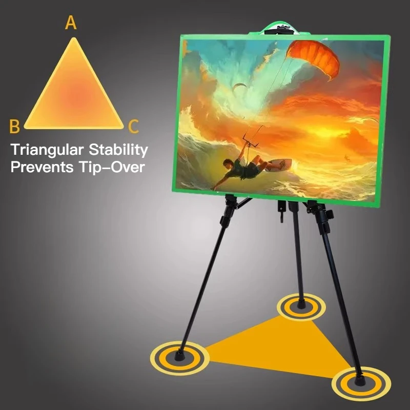 Thumbnail 4 - #16 Latest Adjustable Painting Easels Offers