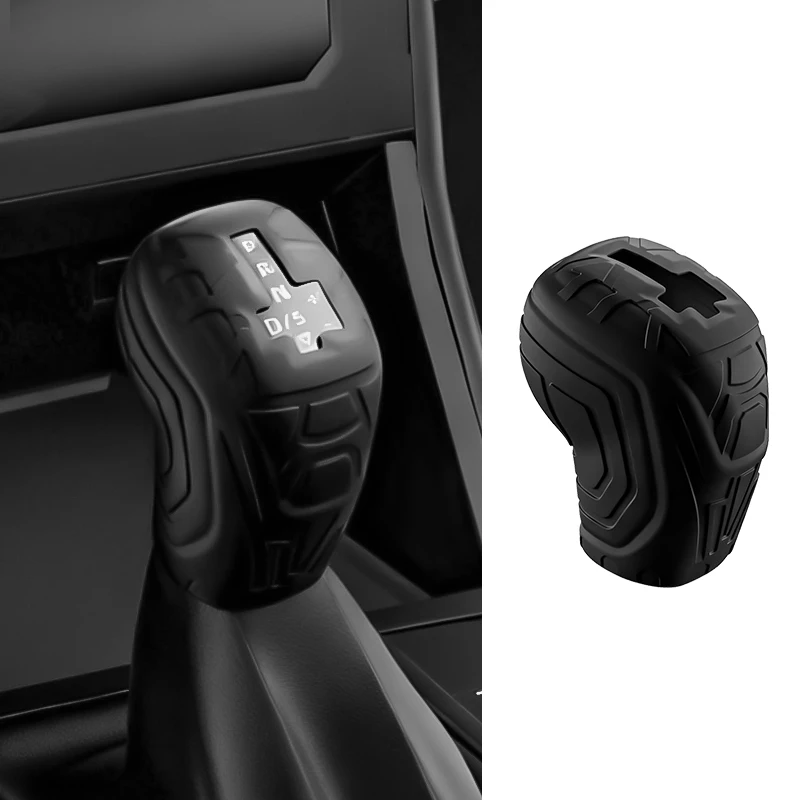 

For Jetta/T-Roc/Tacqua Car Silicone Gear Shift Knob Cover Antislip Lever Shifter Boot Universal Automobiles Interior Accessories