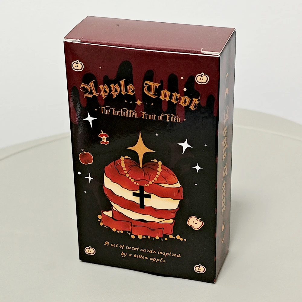 

Колода Таро Apple 10,3*6 см, 79 шт. Карты Таро Out of Curiosity about The Apples In The Garden of Eden