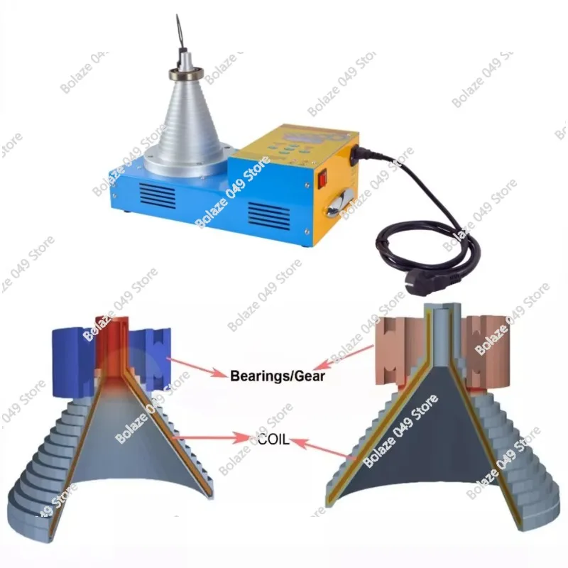 

220V 1000W Electromagnetic Bearing Induction Heater Cone Bearing Heater Machine