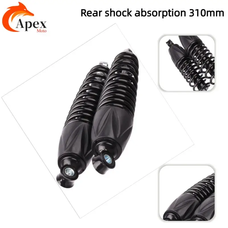 

Modified electric vehicle scooter shock absorber hydraulic bold spring shock absorber universal accessories