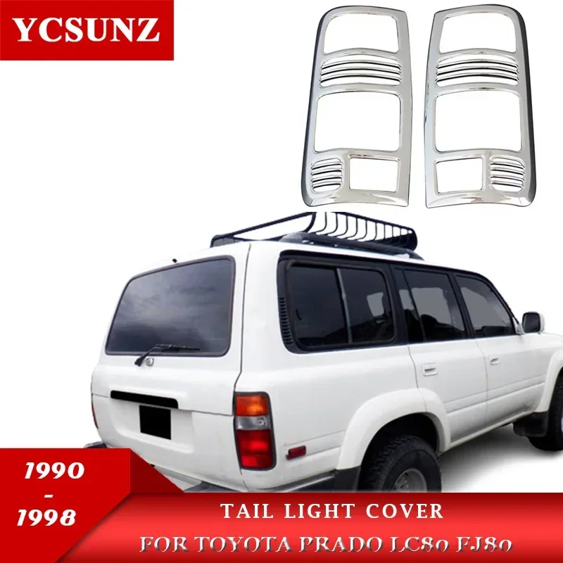 

ABS Tail Light Cover For Toyota Prado Lc80 Fj80 1990 1991 1992 1993 1994 1995 1996 1997 1998 Land Cruiser Car Accessories