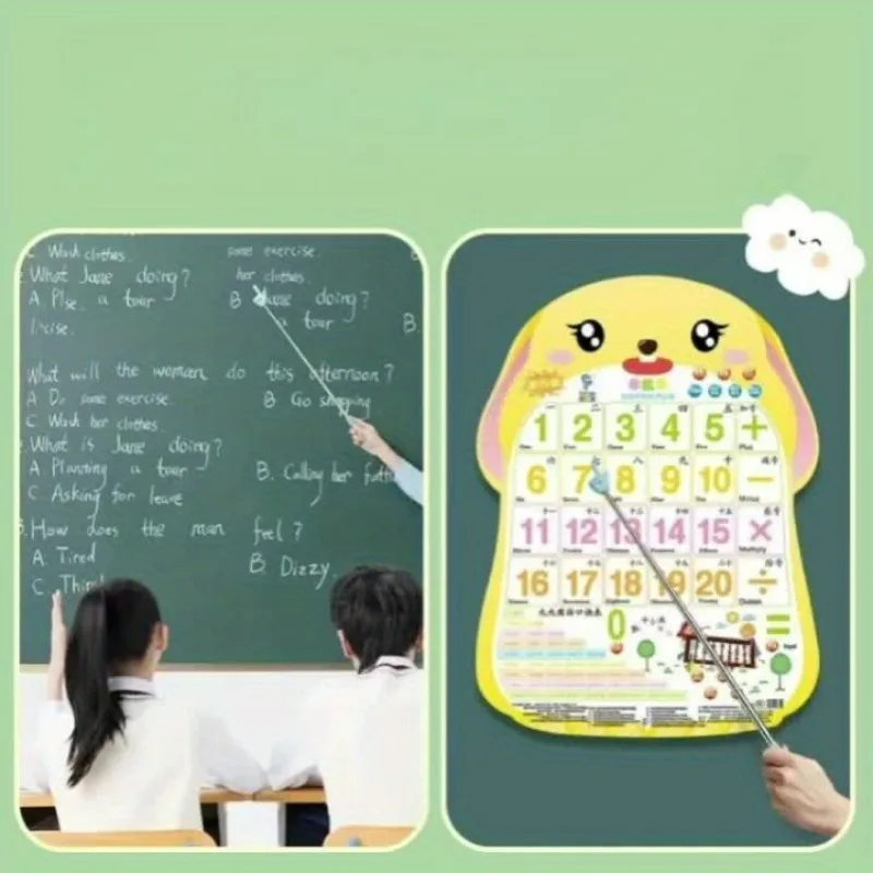 1/2/3PCS Scalable dual hand teaching wand, cute gesture teaching wand, teacher's teaching guide teaching aids