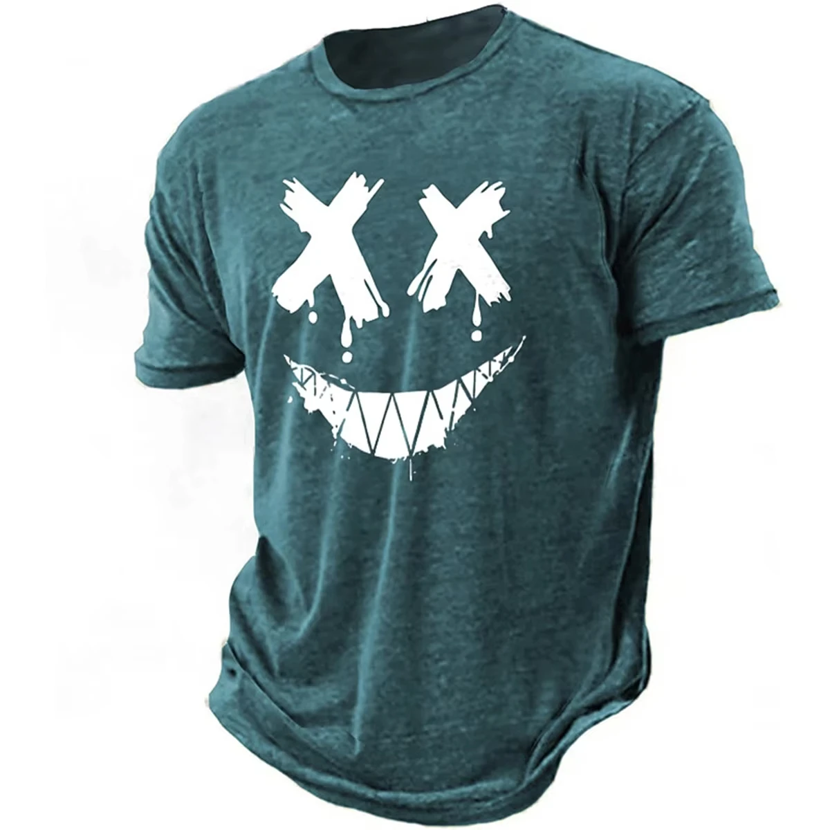 Kaos pria 3D bergambar terseny - Street Fashion Definition ulasan dan harga