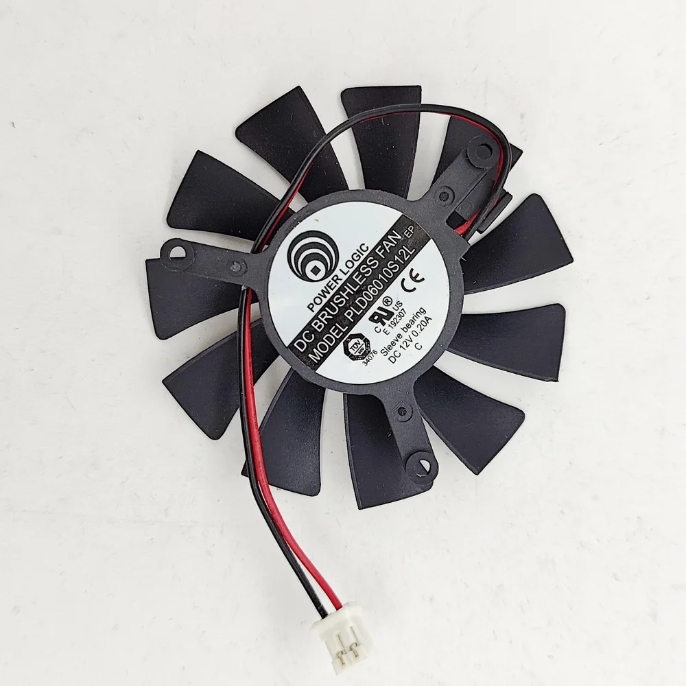 Nuevo ventilador de refrigeración para tarjeta de vídeo PLD06010S12L 12V 0.20A diámetro 42mm paso 55mm
