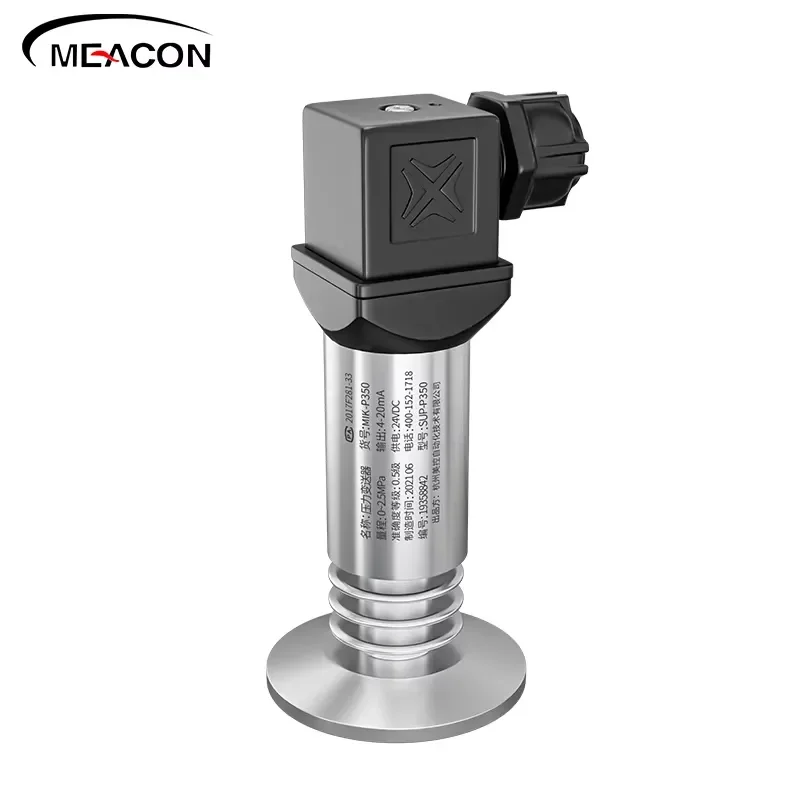 Fast Response Pressure Transmitter Wide Operating Range 4-20ma Water Pressure Sensor