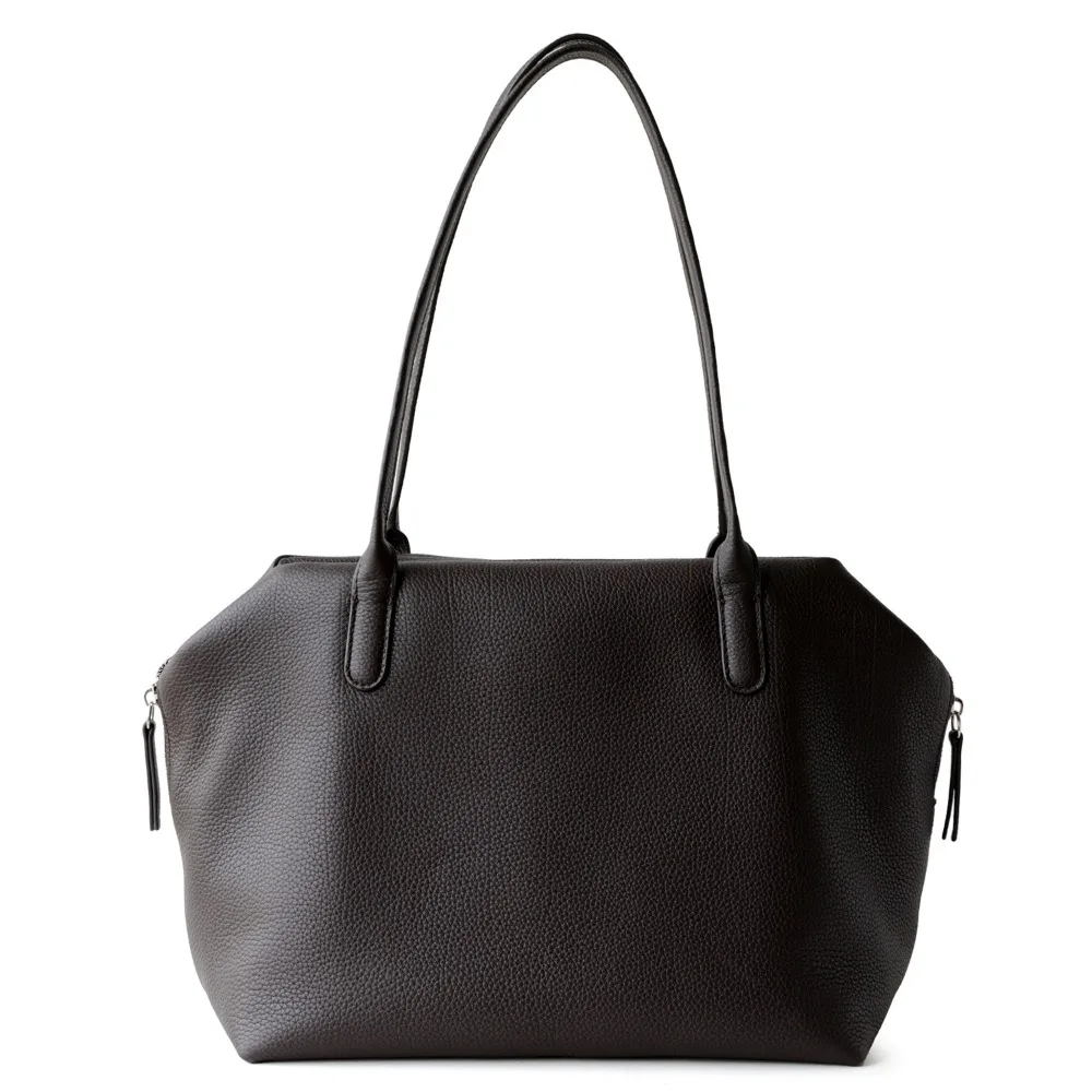 Niche Light Luxury High-end Imported First-layer Cowhide Underarm Bag Minimalist Loose Lazy Single Shoulder Simple Handbag