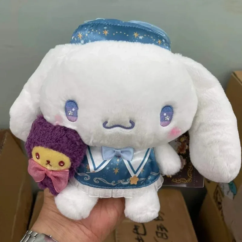 

Cartoon Hello Kitty Kuromi Melody Cinnamoroll Magical Girl Series Cute Plush Toy Soft Stuffed Doll Children Birthday Xmas Gift