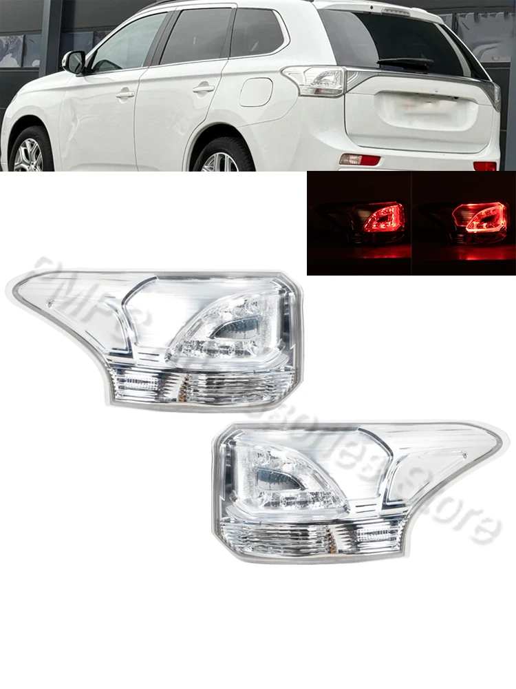 Auto Achterlicht Montage Achterlicht Lamp Stop Remlicht Richtingaanwijzer Mistlamp Voor Mitsubishi Outlander 2014 2015 8330A790 - afbeelding 2