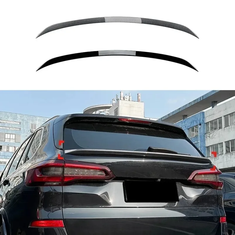 

For BMW X5 G05 2019+ High Quality Rear Roof Spoiler Wing Gloss Black ABS Material Direct Fit Exterior Styling Body Upgrade Parts