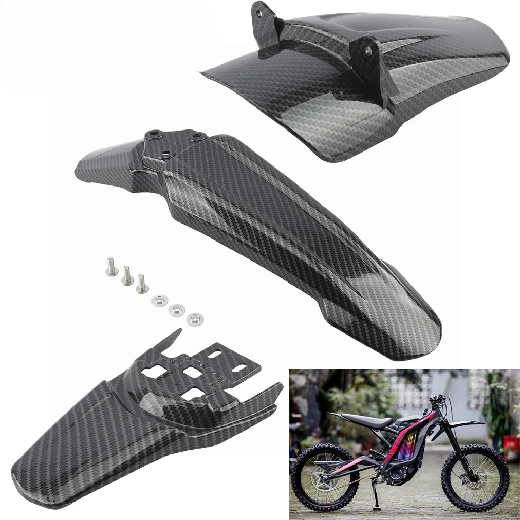 

FOR Surron Frame Protection FOR Sur-ron Light Bee X Front Rear Wheel Mudguards Fender Enduro Electric Motorcycle Modified Parts