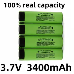 NEW 18650 3400mAh 18650 3.7V Battery Lithium-ion NCR18650B Rechargeable Battery Ncr18650b Battery Ncr18650b Panasonic 3400mah