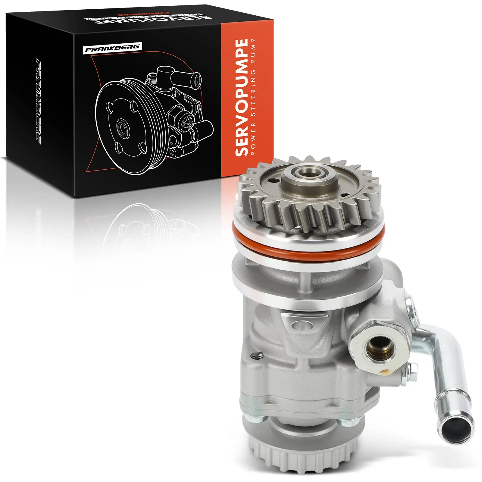 Frankberg 1x hydraulische servopomp voor VW Multivan Transporter T5 Bus Touareg 2.5L 7H0422153H
