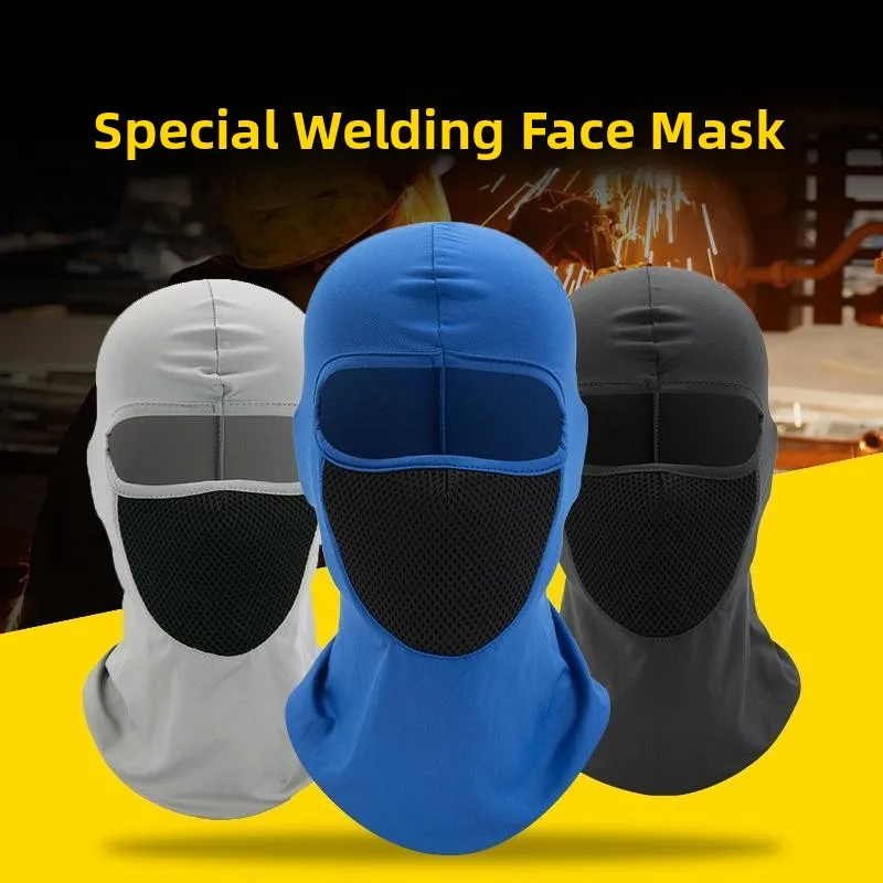

Мужская защитная маска для сварки, пылезащитная, термостойкая, дышащая, полнолицевая, удобная, с защитой шеи
