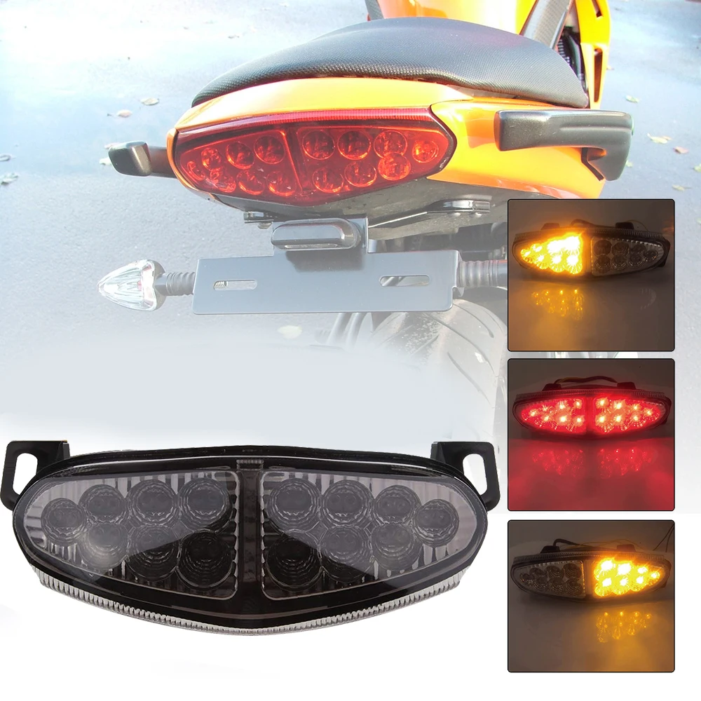 Motorcycle Rear Lamp LED Tail Light for Kawasaki Ninja 650R/ER6N 2009-2011