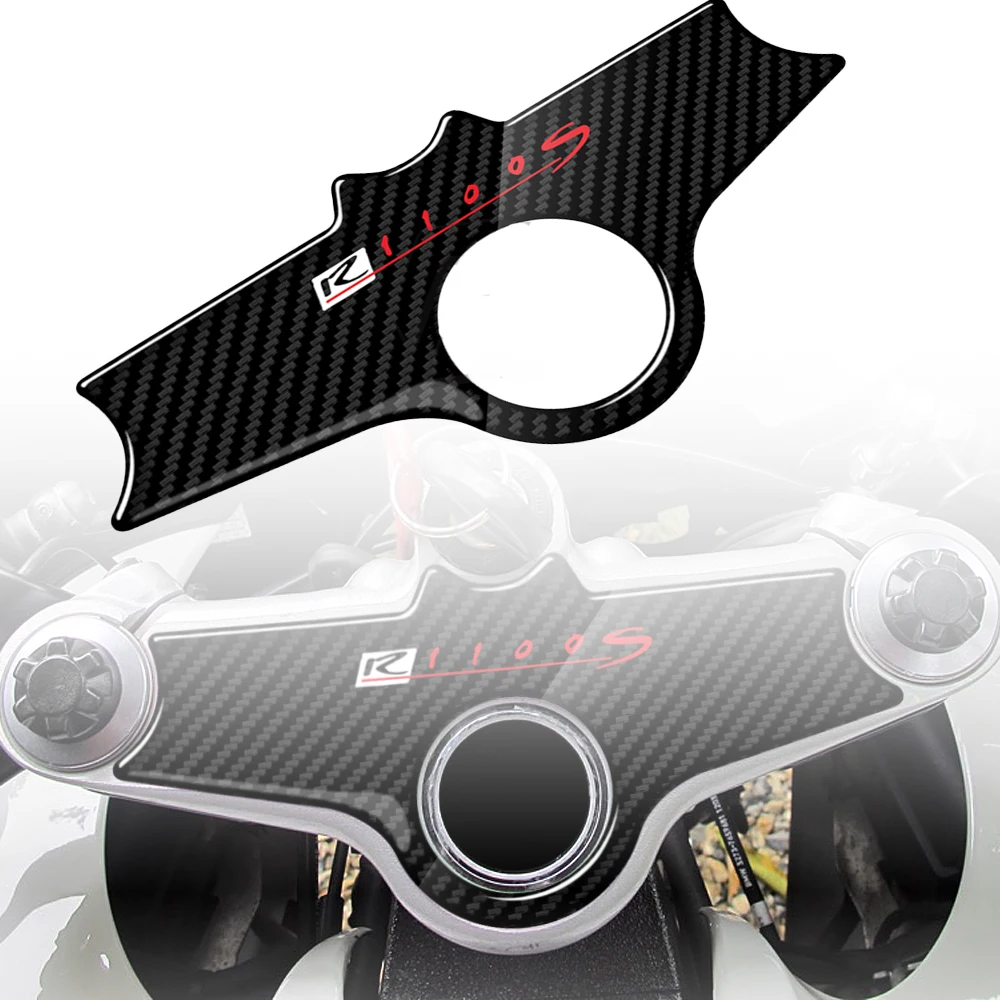 

Motorrad 3D Carbon-look Upper Triple Yoke Defender For BMW R1100S 1996-2001