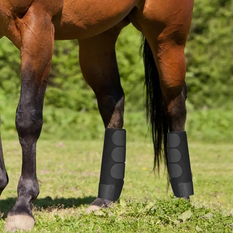 

Horse Leg Wrap Vented Sport Horse Boots Horse Sport Shock Absorbing Protective Boots Full Coverage Horse Leg Boot Vented Sport