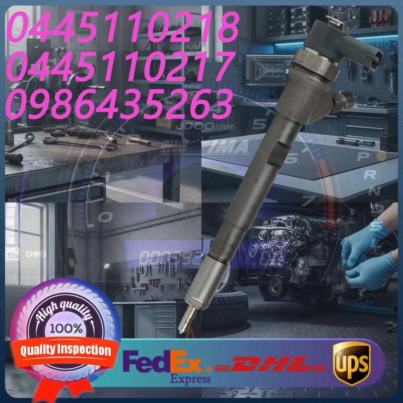 

0445110217 0445110218 0986435263 05142811AA 15062047F Diesel Fuel Injector For Jeep Cherokee Liberty 2.8 D Engine