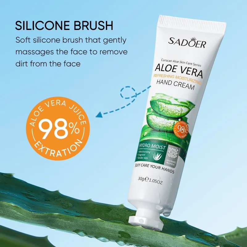 كريم اليد المرطب والمغذي بالصبار - يوفر الترطيب المكثف والعناية، ويستعيد نعومة اليدين ونعومة #3